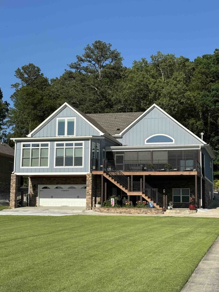 Custom home project in Guntersville, AL