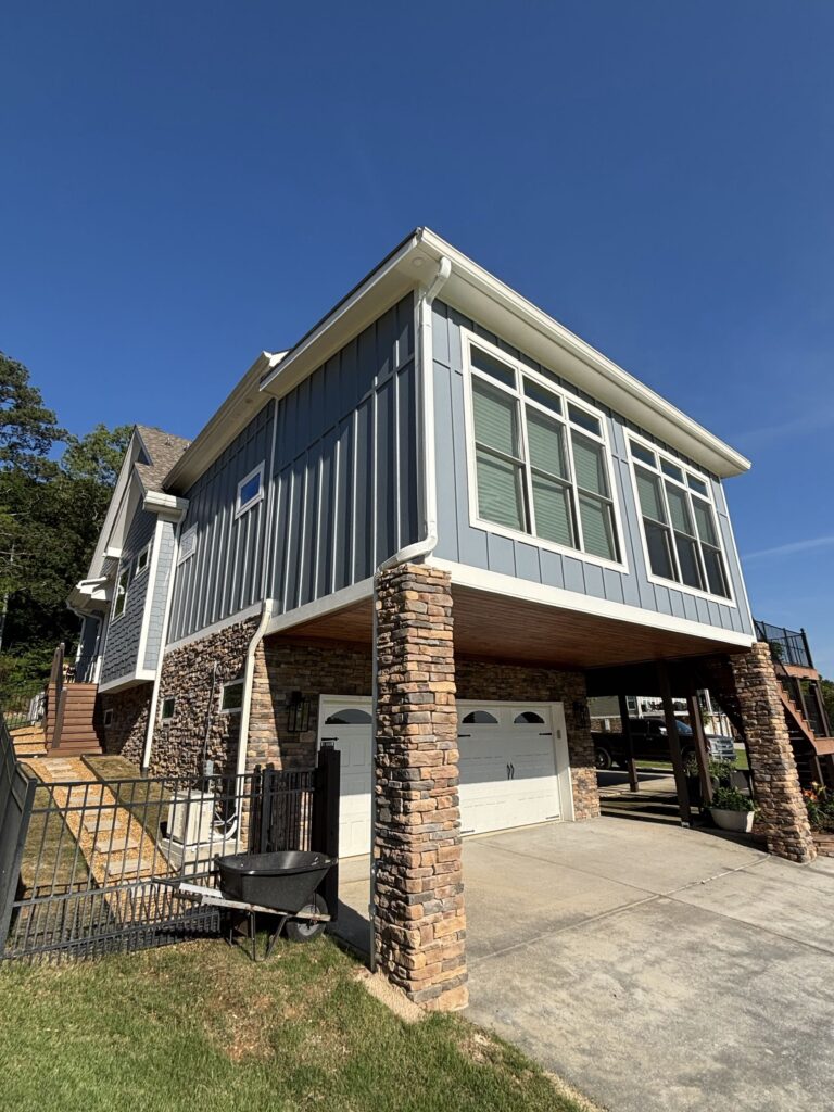 Custom home build in Guntersville, AL by Longleaf Building Company