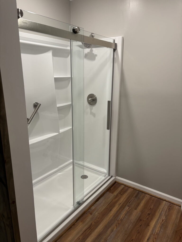 Full shower remodel in Guntersville