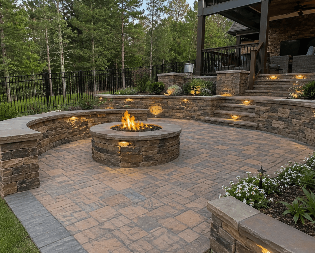 custom-outdoor-fire-pit-hardscaping-longleaf