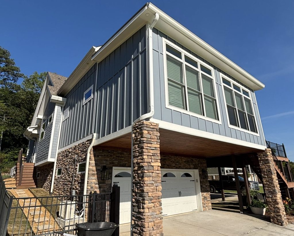 Custom home build in Guntersville, AL by Longleaf Building Company